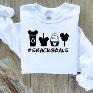 #SnackGoals Disney Sweatshirt Snack Goals